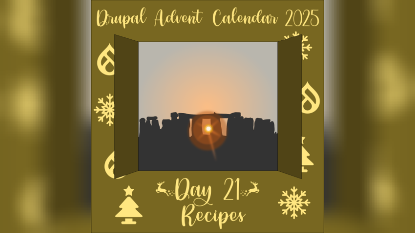 Drupal Advent Day Calendar Day 21