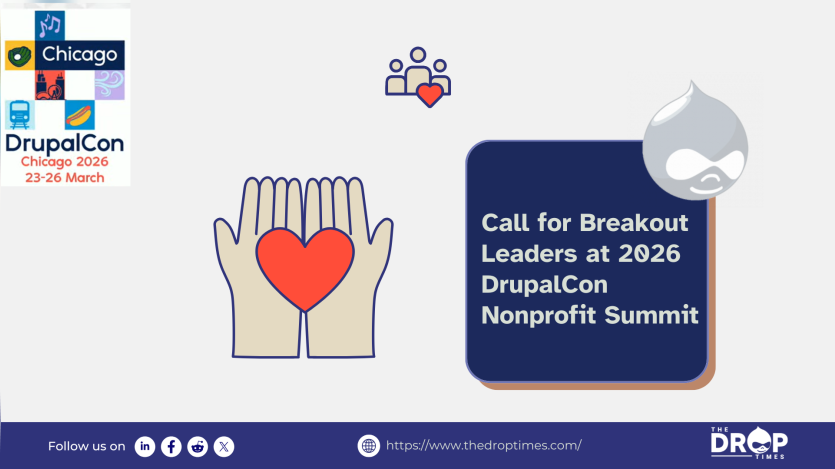 Call for Breakout Leaders at 2026 DrupalCon Nonprofit Summit