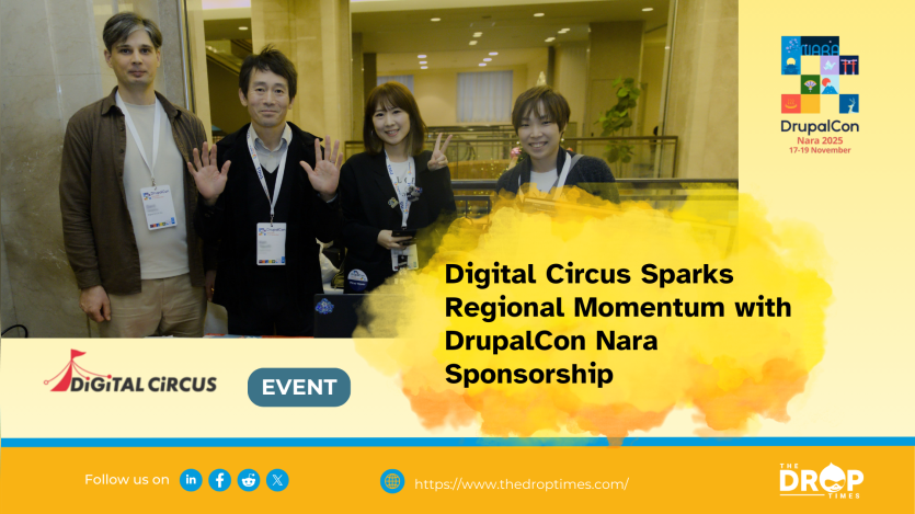 Digital Circus Sparks Regional Momentum with DrupalCon Nara Sponsorship