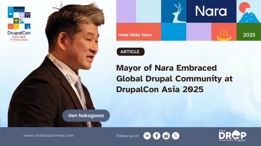 Mayor of Nara Embraced Global Drupal Community at DrupalCon Asia 2025
