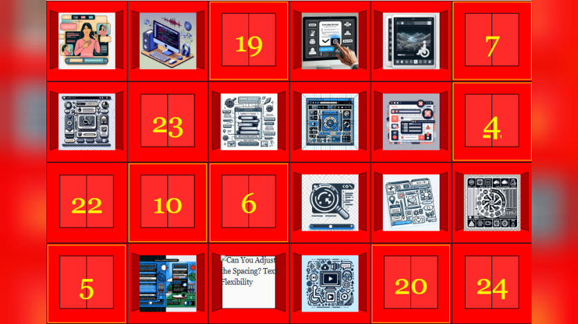 Drupal Advent Day Calendar