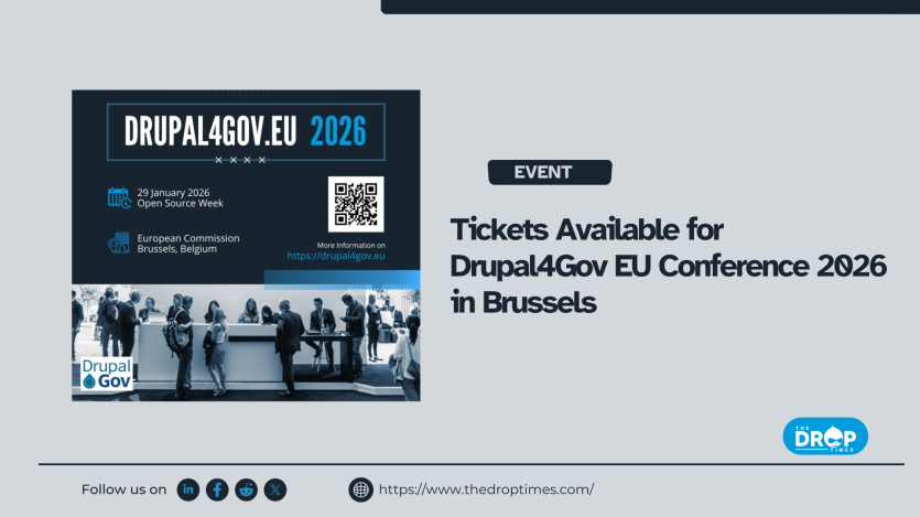 Tickets Available for Drupal4Gov EU Conference 2026 in Brussels