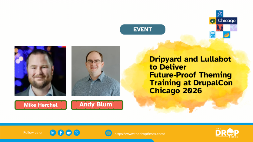 Dripyard and Lullabot to Deliver Future‑Proof Theming Training at DrupalCon Chicago 2026