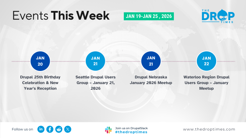 Drupal Events This Week (19–25 December 2025)