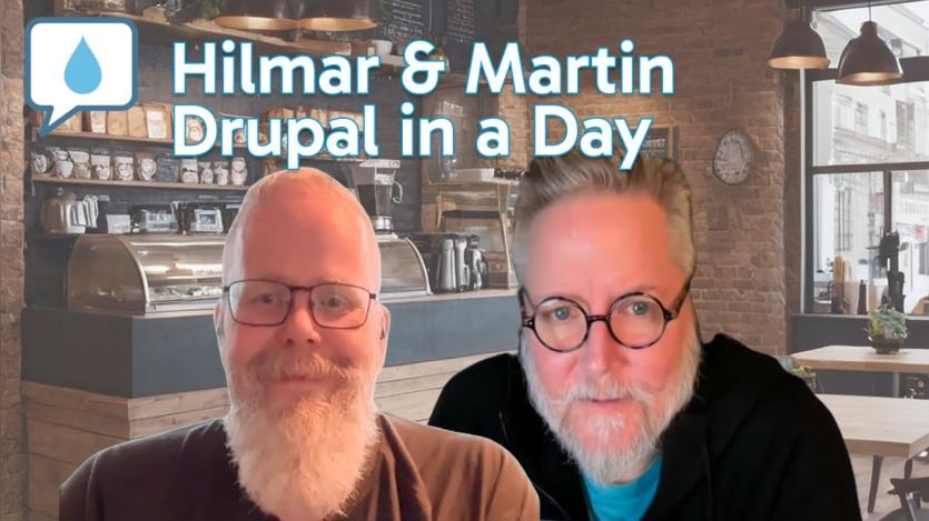 TD Cafe #013: Introducing Drupal in a Day for Computer Science Students