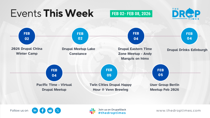 Drupal Events for the Week