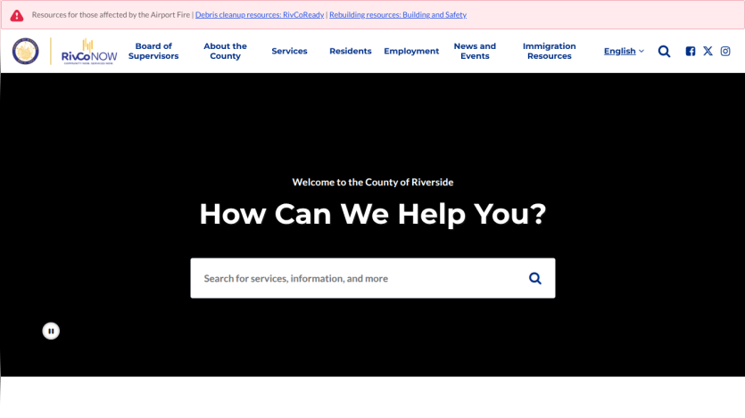 header and search hero visible and fully loaded