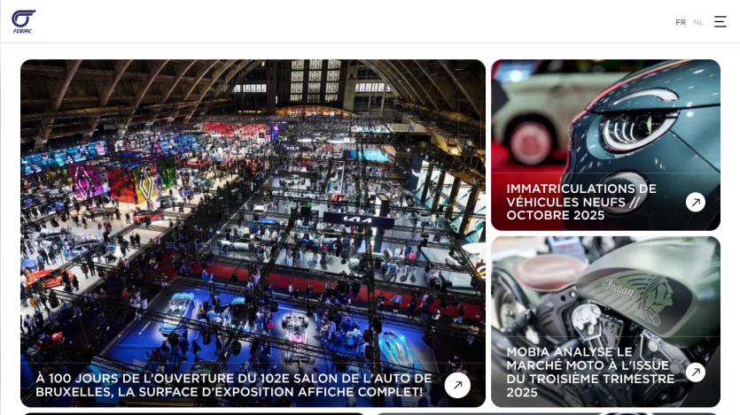 Automobile exhibition hall overview and news on new vehicle registrations and motorcycle market analysis for 2025