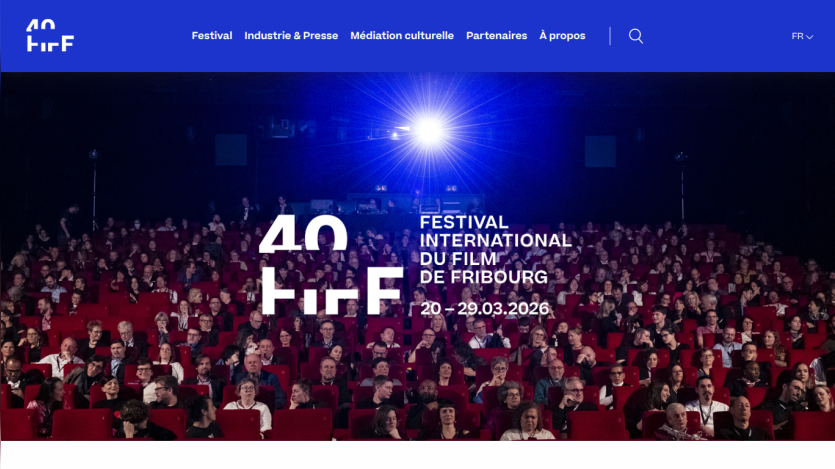 40th Festival International du Film de Fribourg from 20 to 29 March 2026 with audience in theater