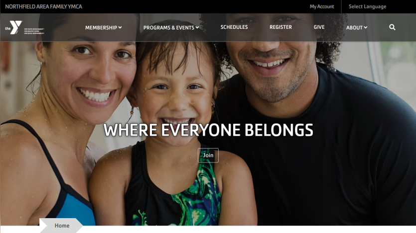Homepage with navigation bar, large hero image of a mountain landscape, and headline 'Explore the World with Us'
