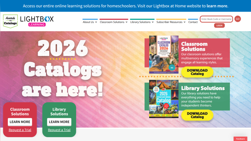 K-5 Library Solutions Nonfiction Subscription with price $999, featuring 851 titles and options for classroom and library solutions