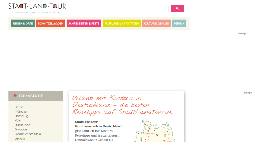 Family vacation travel tips in Germany with top cities and activities listed