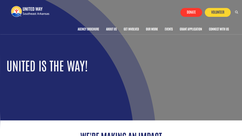 Homepage with navigation bar, main headline 'Welcome to Our Service', and a call-to-action button
