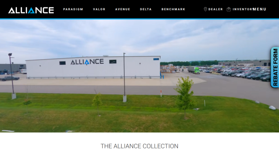 header and hero section fully visible with clear images and text.