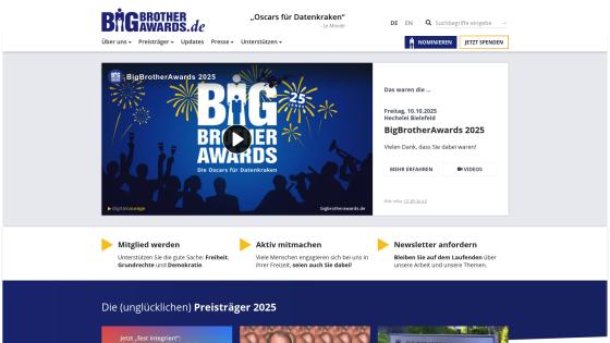 bigbrotherawards.de