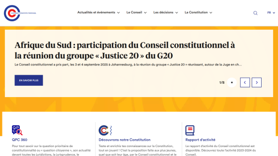 News article about South Africa's participation in G20 Justice group meeting.