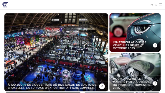 Automobile exhibition hall overview and news on new vehicle registrations and motorcycle market analysis for 2025