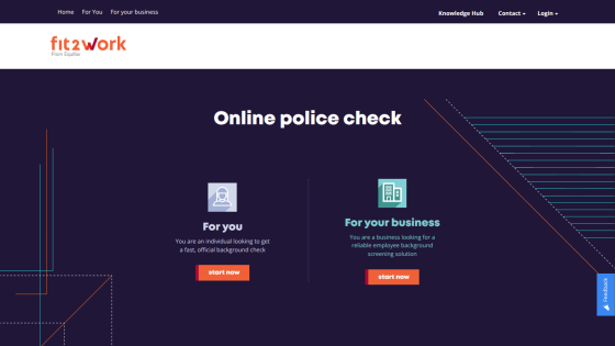 Online police check service offering fast background checks for individuals and reliable screening for businesses