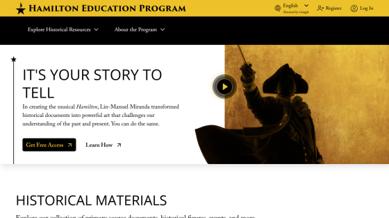 Homepage featuring a top navigation bar with logo and menu, and a hero section with headline and call-to-action button