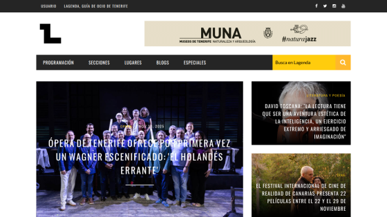 Tenerife opera presents Wagner's 'El Holandés Errante' with news and cultural event highlights