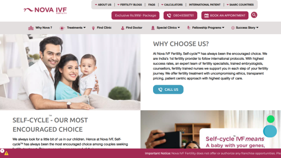 novaivffertility.com