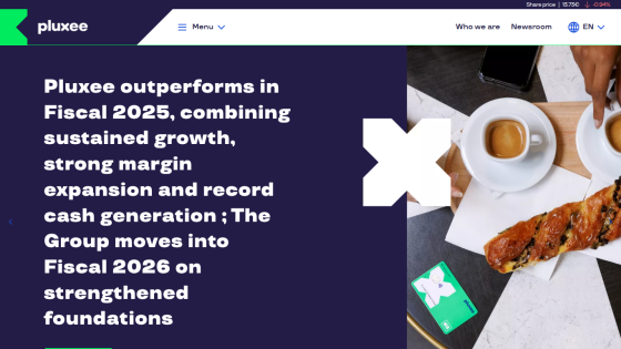 Pluxee highlights strong fiscal 2025 performance and outlook for 2026 with growth, margin expansion, and cash generation