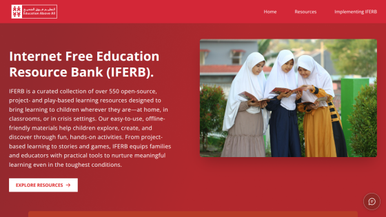 Homepage with navigation bar, main headline, and call-to-action button in hero section