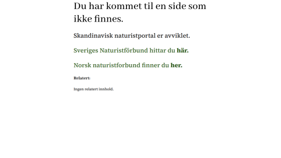 scandinavianaturist.org