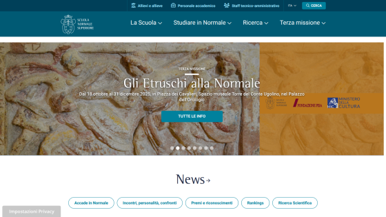 Homepage with navigation bar, large hero image featuring a mountain landscape, and headline text promoting outdoor gear