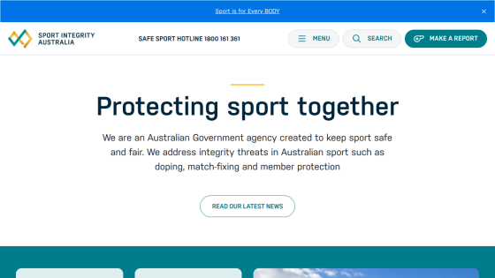 Australian Government agency Sport Integrity Australia promotes safe and fair sport, addressing doping, match-fixing, and member protection