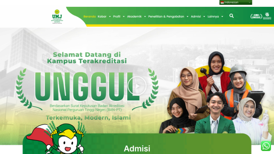 Welcome message for an accredited campus with diverse students and a modern design.