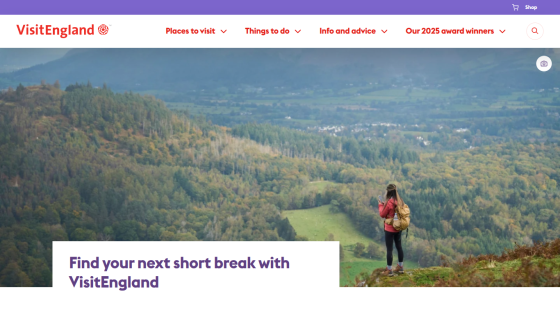 Explore short breaks in England with scenic views and travel suggestions.