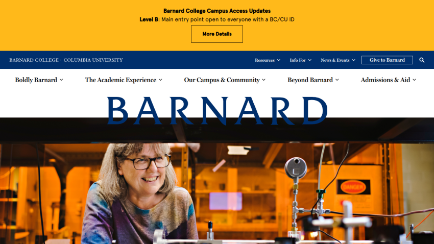 Tight-knit community with the academic resources of a research university