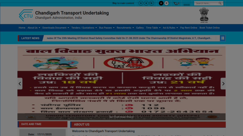 chdctu.gov.in