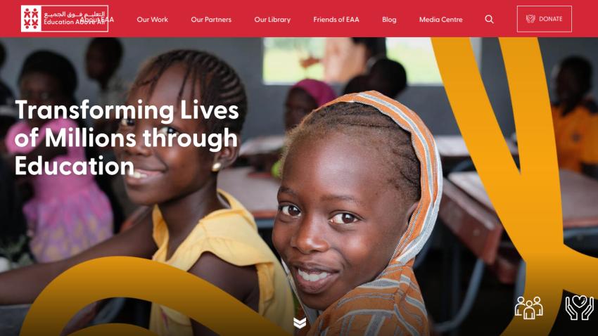 header and hero section fully visible with images and text.