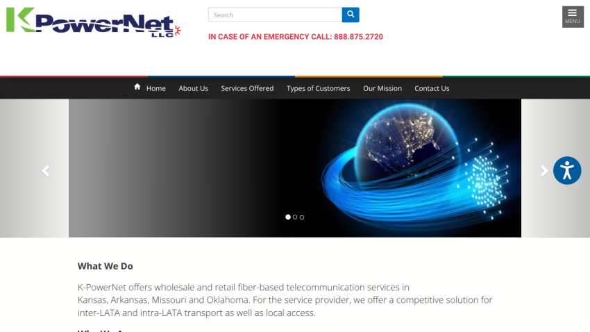 K Power Net offers telecommunications services with a focus on fiber-based solutions.