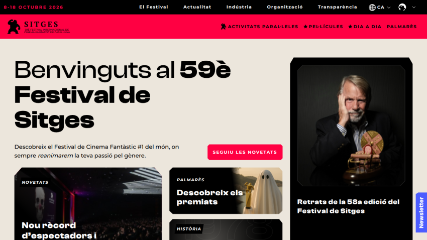 Welcome to the 59th Sitges Festival, the world's #1 Fantastic Cinema Festival, with news, awards, and portraits from the 58th edition.