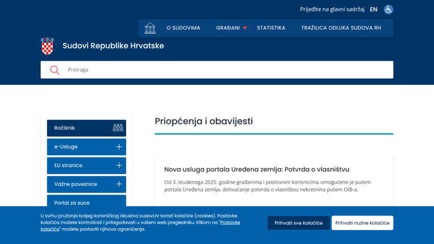 sudovi.hr