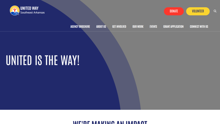 Homepage with navigation bar, main headline 'Welcome to Our Service', and a call-to-action button