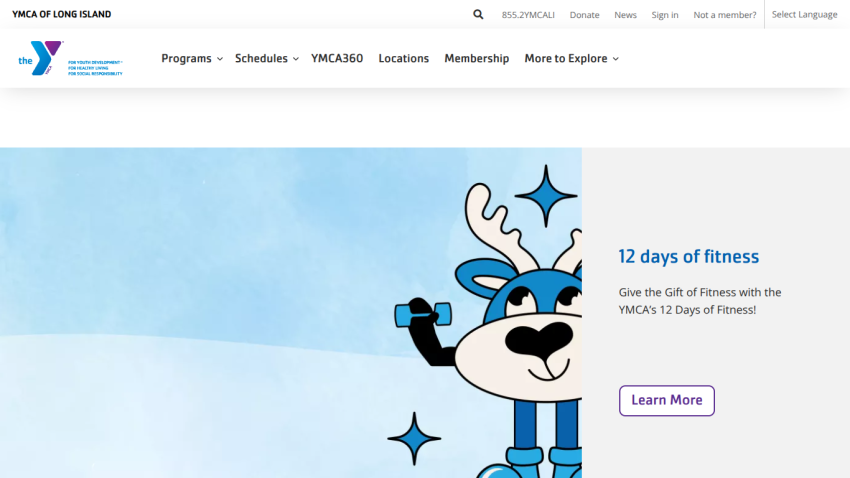 Homepage with navigation bar, large hero image of a mountain landscape, and headline 'Explore the World with Us'
