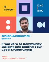 Anish Anilkumar's session at DrupalCon Vienna 2025