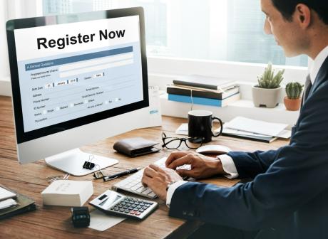 Register now