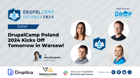 DrupalCamp Poland 2024 Kicks Off Tomorrow in Warsaw!