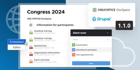 ONLYOFFICE DocSpace plugin for Drupal 