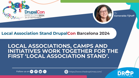 Local Association Stand DrupalCon Barcelona 2024