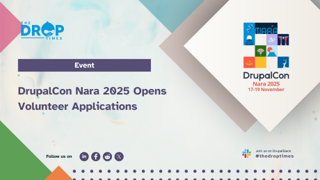 DrupalCon Nara 2025 Opens Volunteer Applications