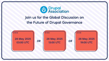 Global Discussion on Future of Drupal Governance