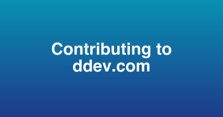 Contributing to DDEV.com