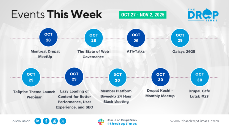 Drupal Events for the Week: Oct 27 - Nov 2, 2025
