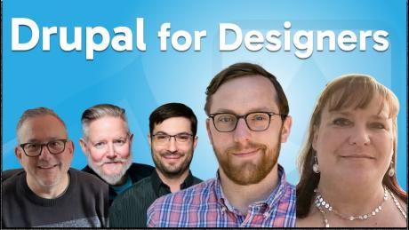 Drupal for Designers and Sitewide Alerts Discussed in Talking Drupal #525